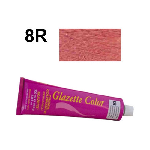 GLAZETTE Color 8R farba do wł.100ml miedziany jasny blond